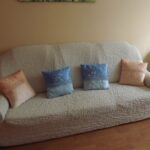 еврочехол на диван с подушками