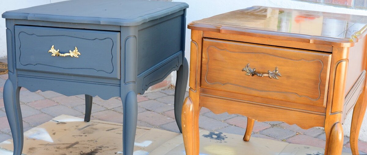 мебель до и после перекраски