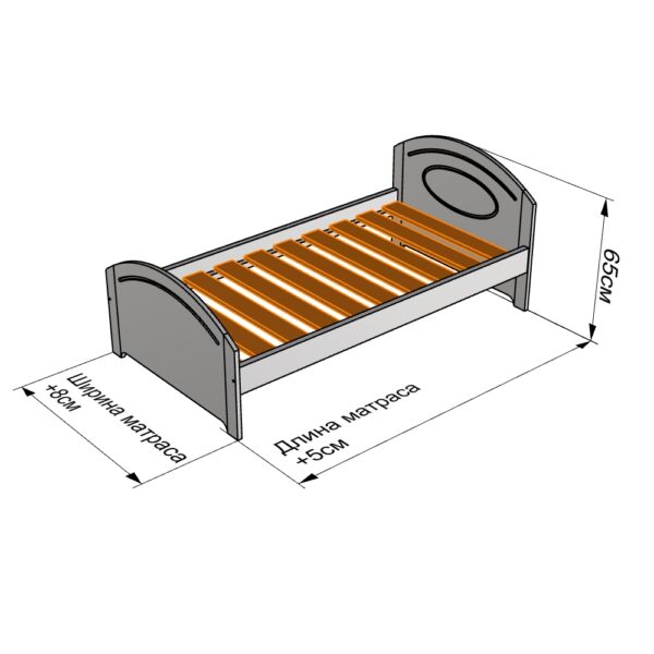 Кровать своими руками в домашних условиях чертеж размеры