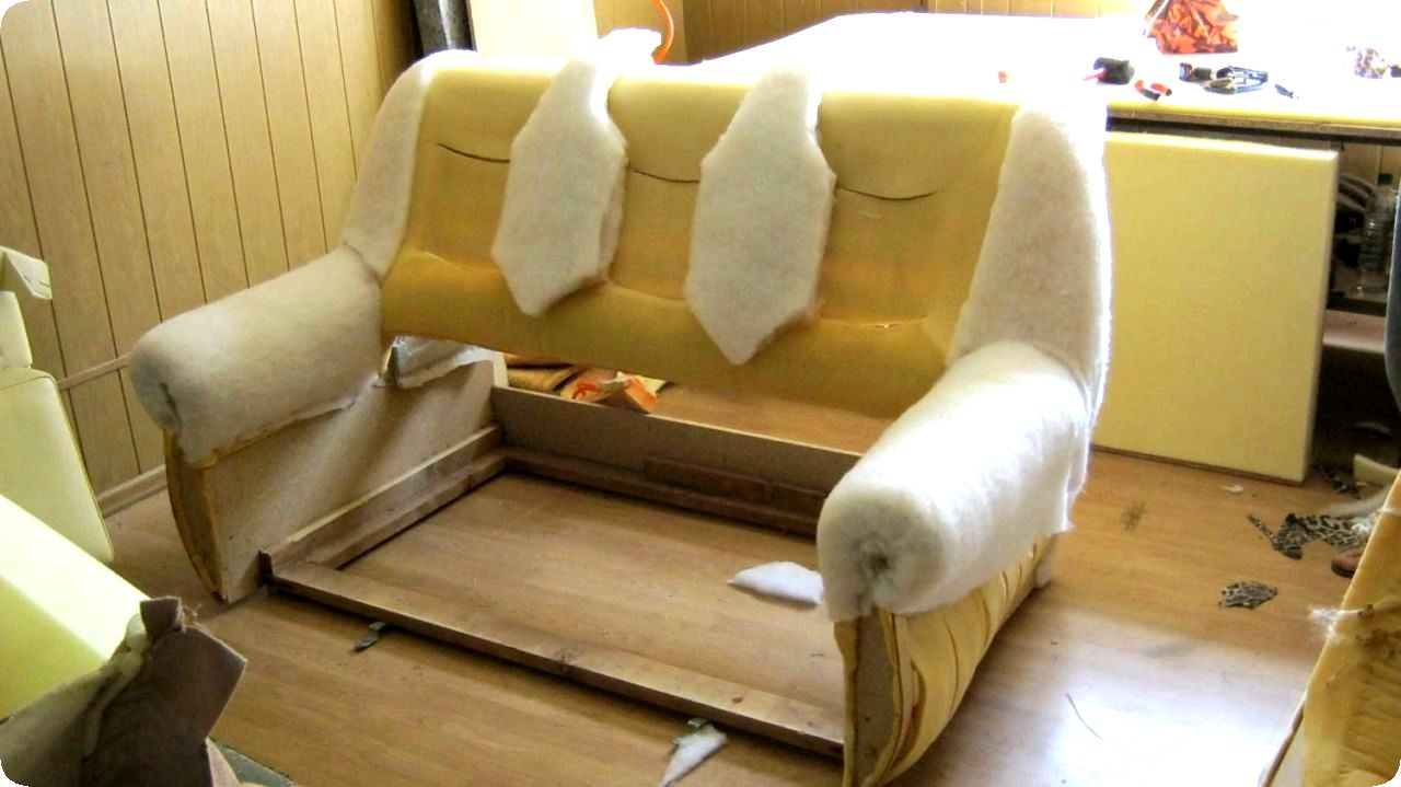  ремонт углового дивана