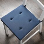 подушка для стула синяя