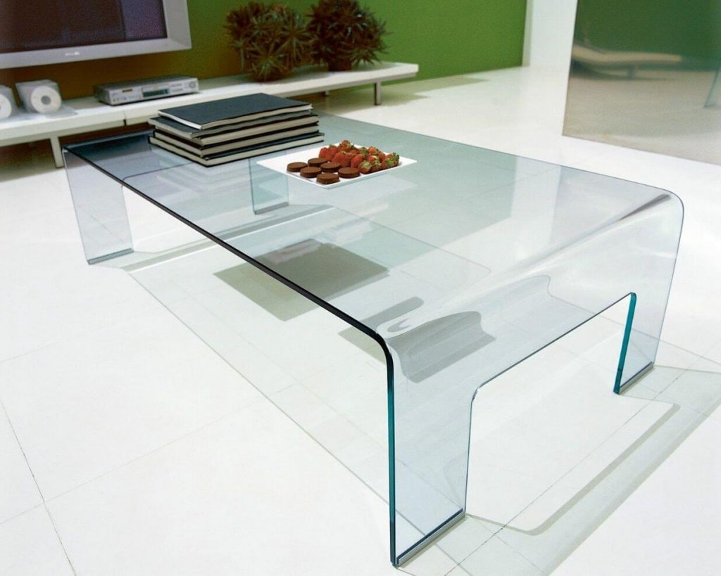 мебель из стекла интерьер