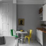 стол и стулья для маленькой кухни идеи дизайн