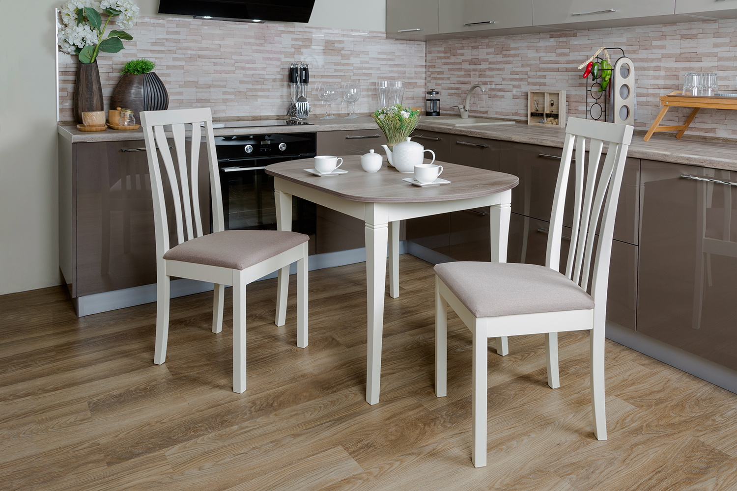 столы и стулья для маленькой кухни дизайн