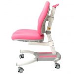 регулируемый детский стул розовый