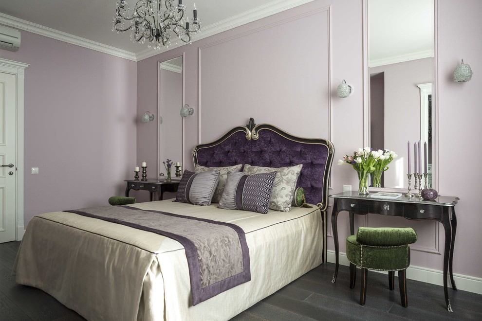 светлая спальня со светлой мебелью фото декор