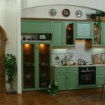 зеленая кухня экостиль