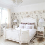 белая спальня с стиле прованс