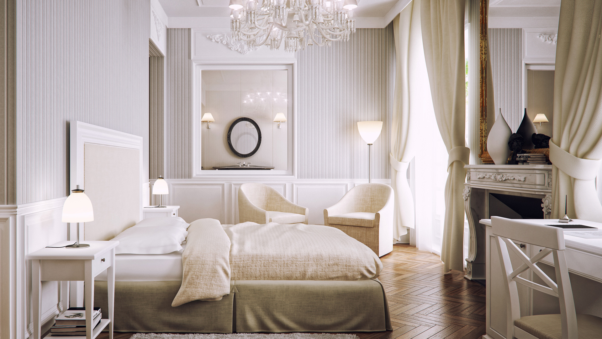  спальни с белой мебелью: характеристика белой мебели, оформление .