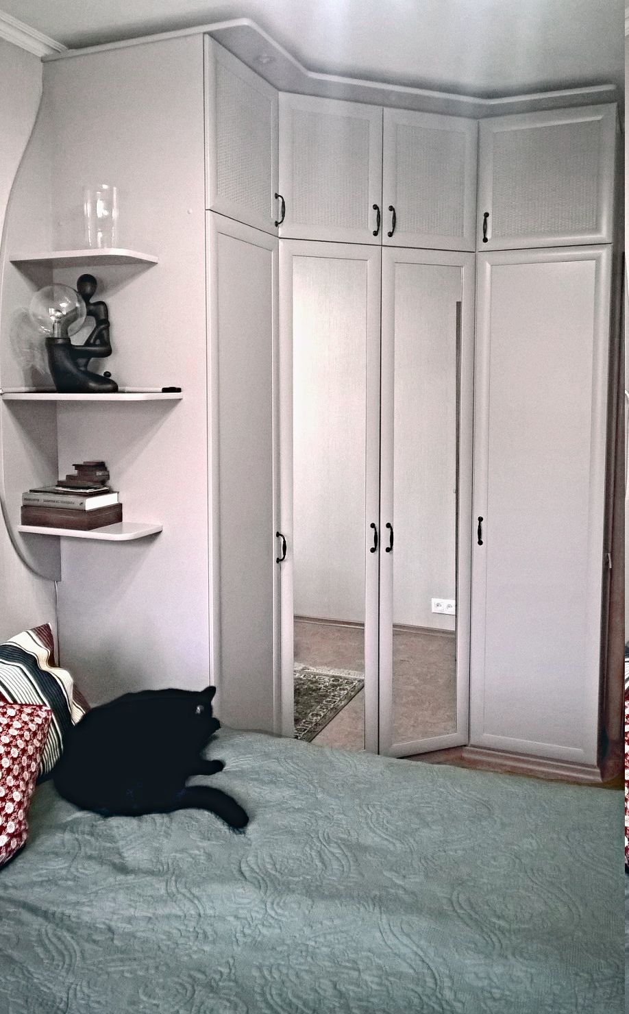 покраска шкафа своими руками в домашних условиях в серый цвет