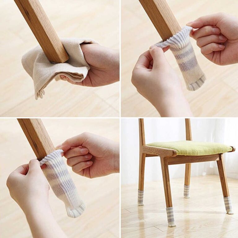 Носки для стульев своими руками