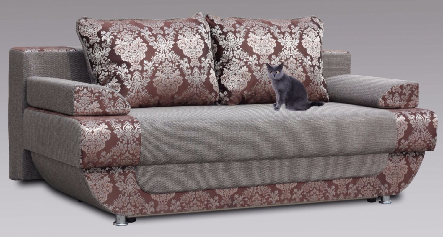 Антивандальная ткань для дивана от кошек флок
