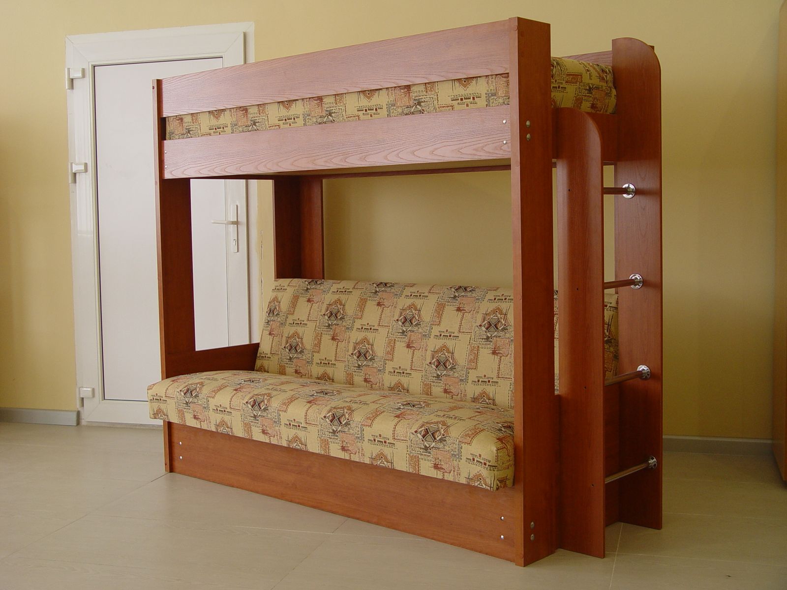 Фабрика Сильва мебельная, двухъярусная кровать с диваном