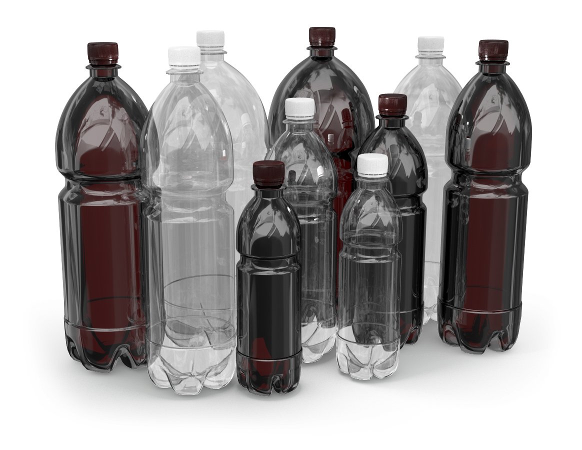 бутылки пластиковые