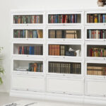 шкаф для книг белый