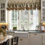 короткие шторы на кухне фото дизайна