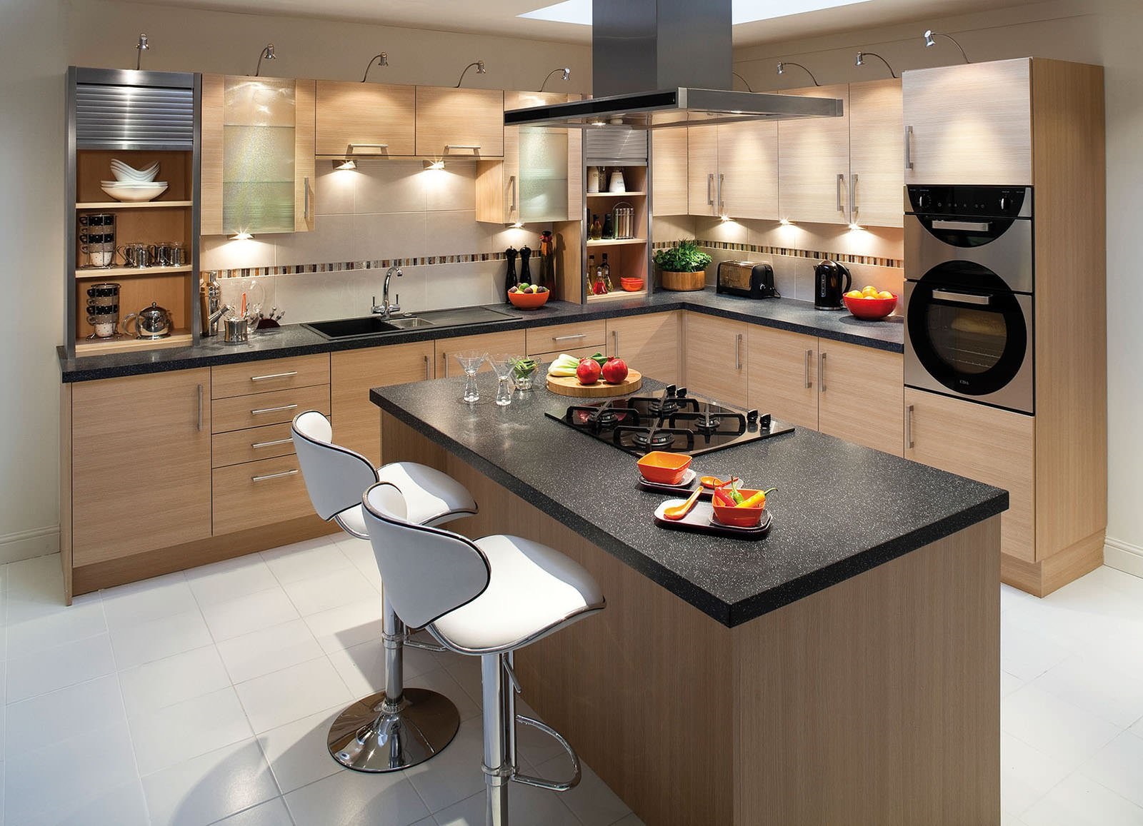 Дизайн кухонного гарнитура: современные и красивые виды, образцы .