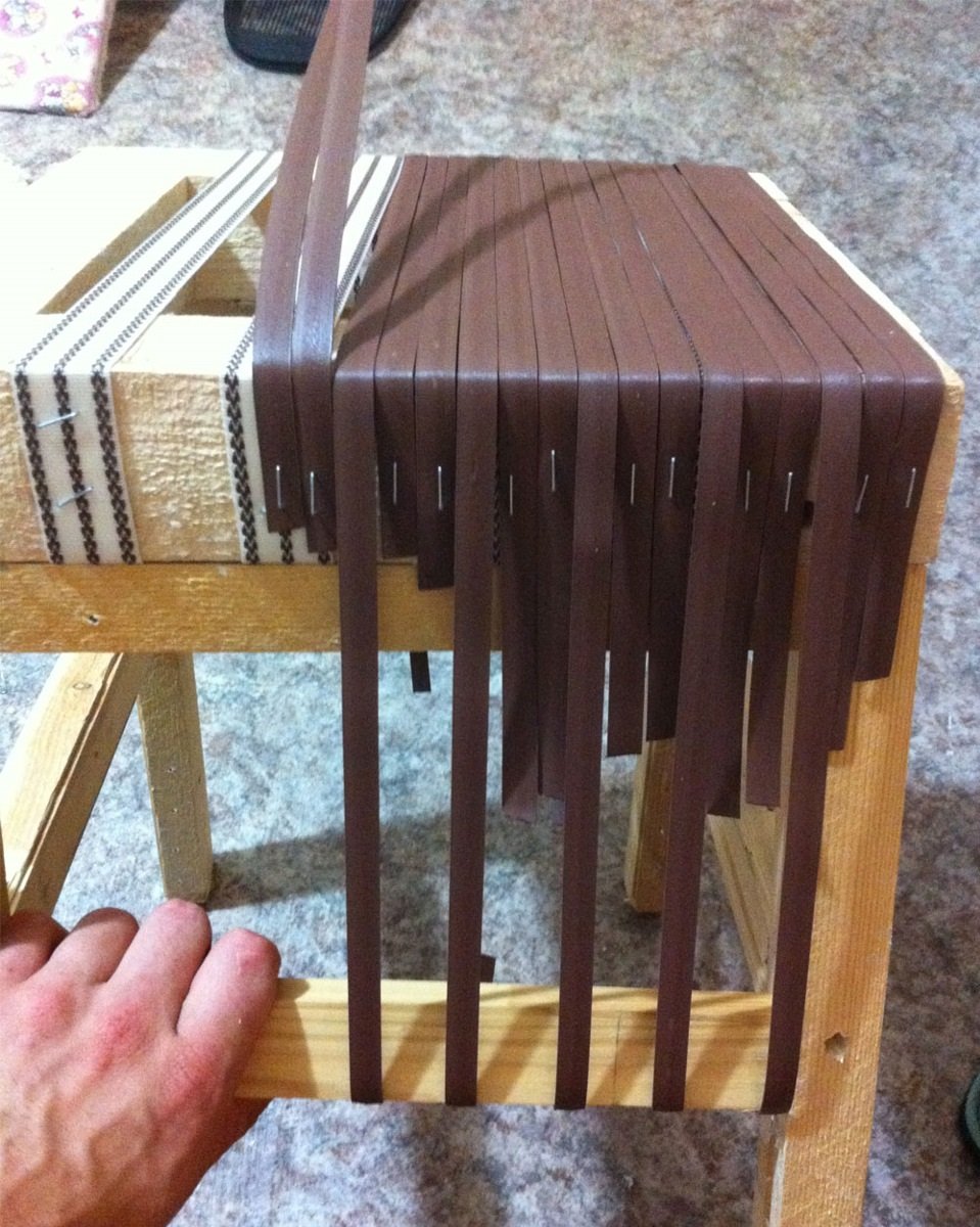 Плетение стула из ротанга для начинающих