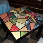 стол с мозаикой