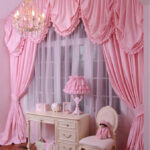 шторы розового цвета фото вариантов