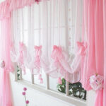 шторы розового цвета фото видов