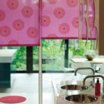 шторы розового цвета виды декора