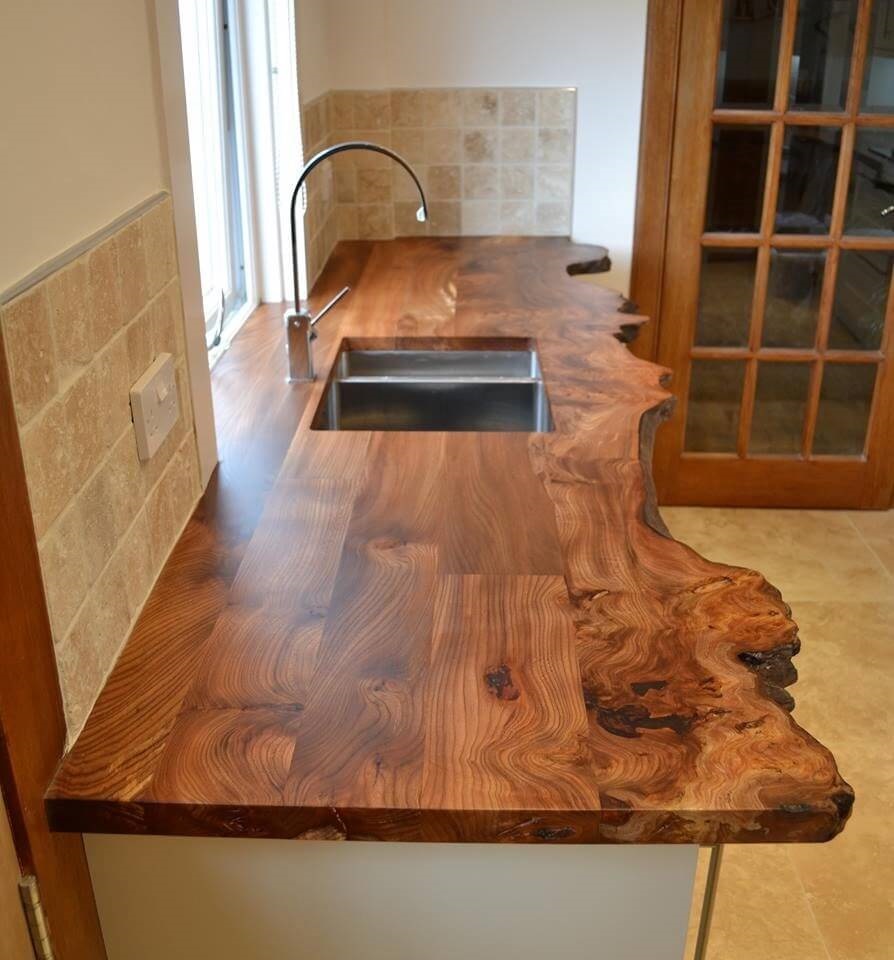 деревянная столешница на кухню