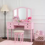 туалетный столик розовый