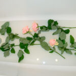 ванна с розами