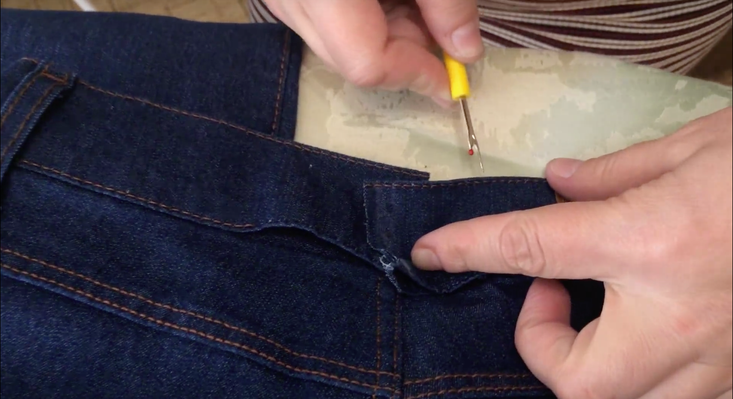 Как ушить брюки с пошаговым