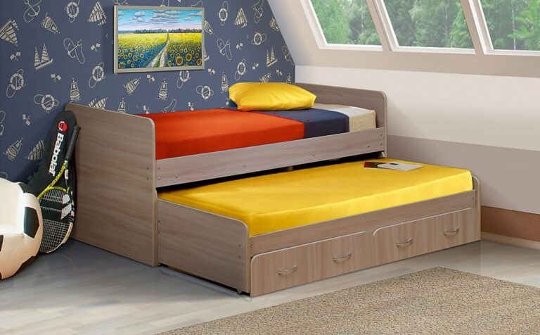 Компактные кровати для двоих детей