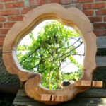 зеркало из дерева