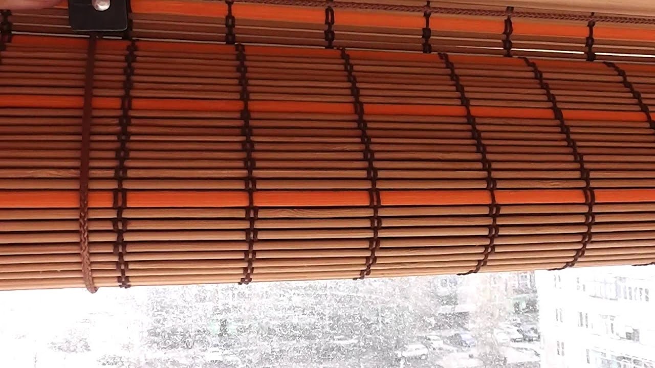 достоинства бамбуковых штор