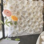 декоративное панно белые цветы