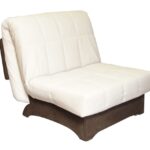 кресло-кровать белое