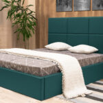 кровать зеленая