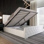 кровать с ламелями фото дизайн