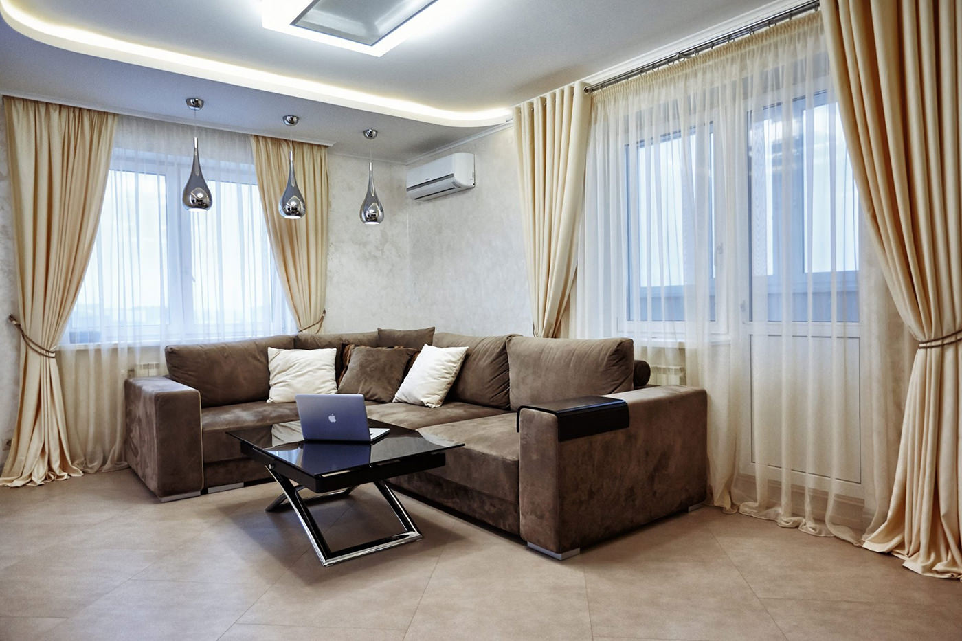 шторы современная классика в гостиной фото дизайн