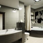 шторы для ванной комнаты декор идеи