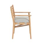 стул деревянный серый