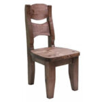 стул деревянный темный