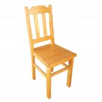 стул деревянный желтый