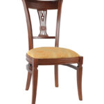 стул деревянный мягкий с резной спинкой