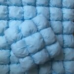 подушка и одеяло в технике бонбон
