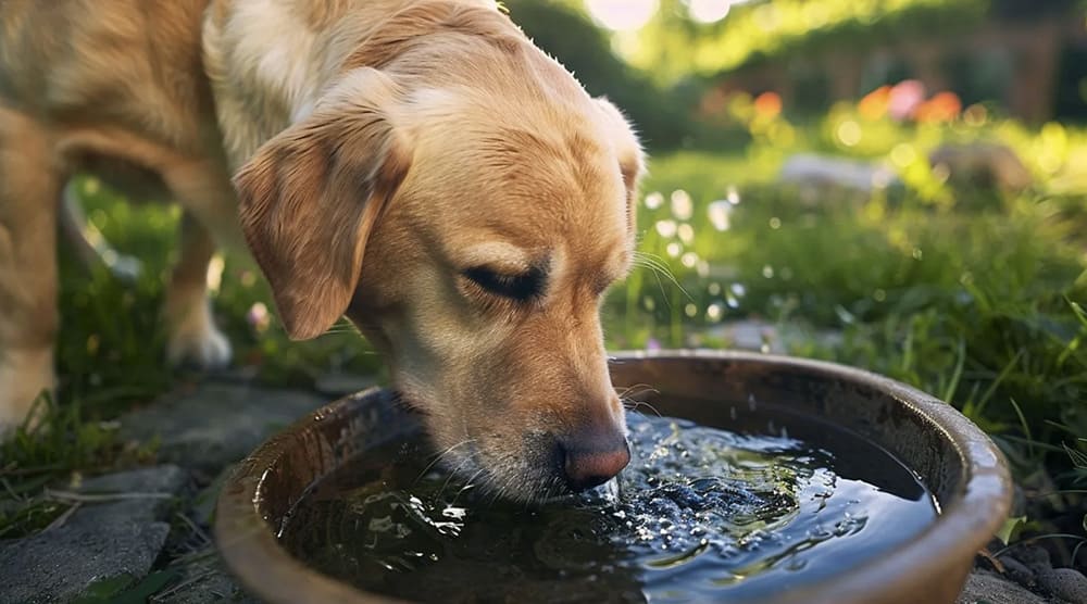 Важность качества питьевой воды для домашнего питомца