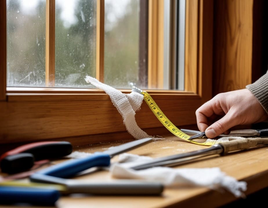 Замена уплотнителя на окнах