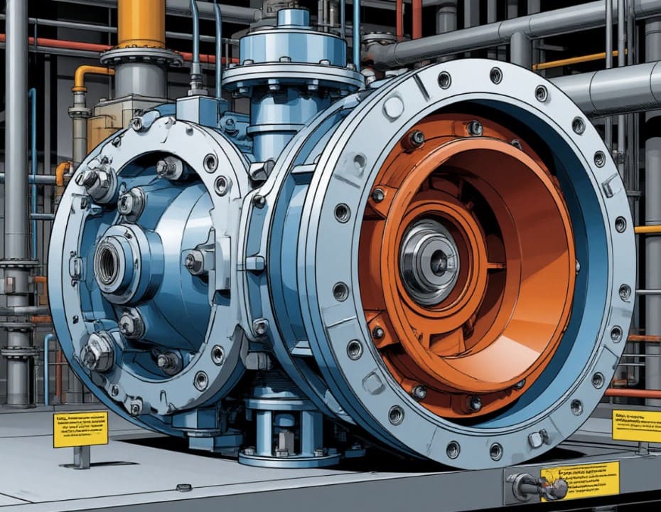 Затворы трехэксцентриковые