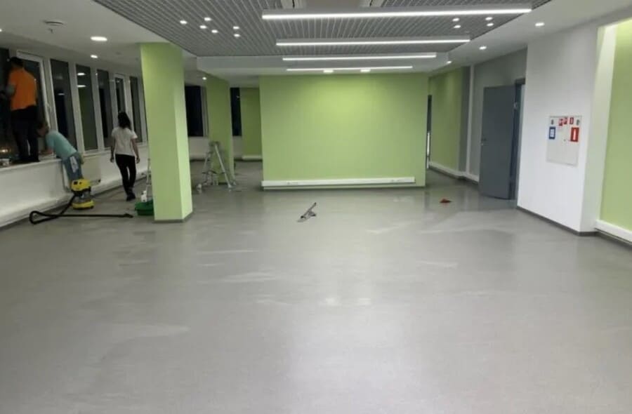 Клининг в коммерческом помещении