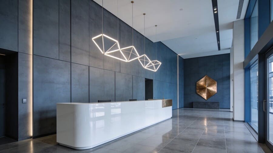 Цвет в интерьерах МОП