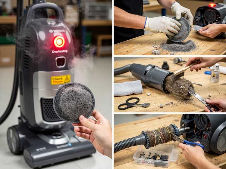 Почему пылесос перегревается